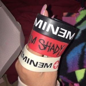 3 Eminem Bracelets